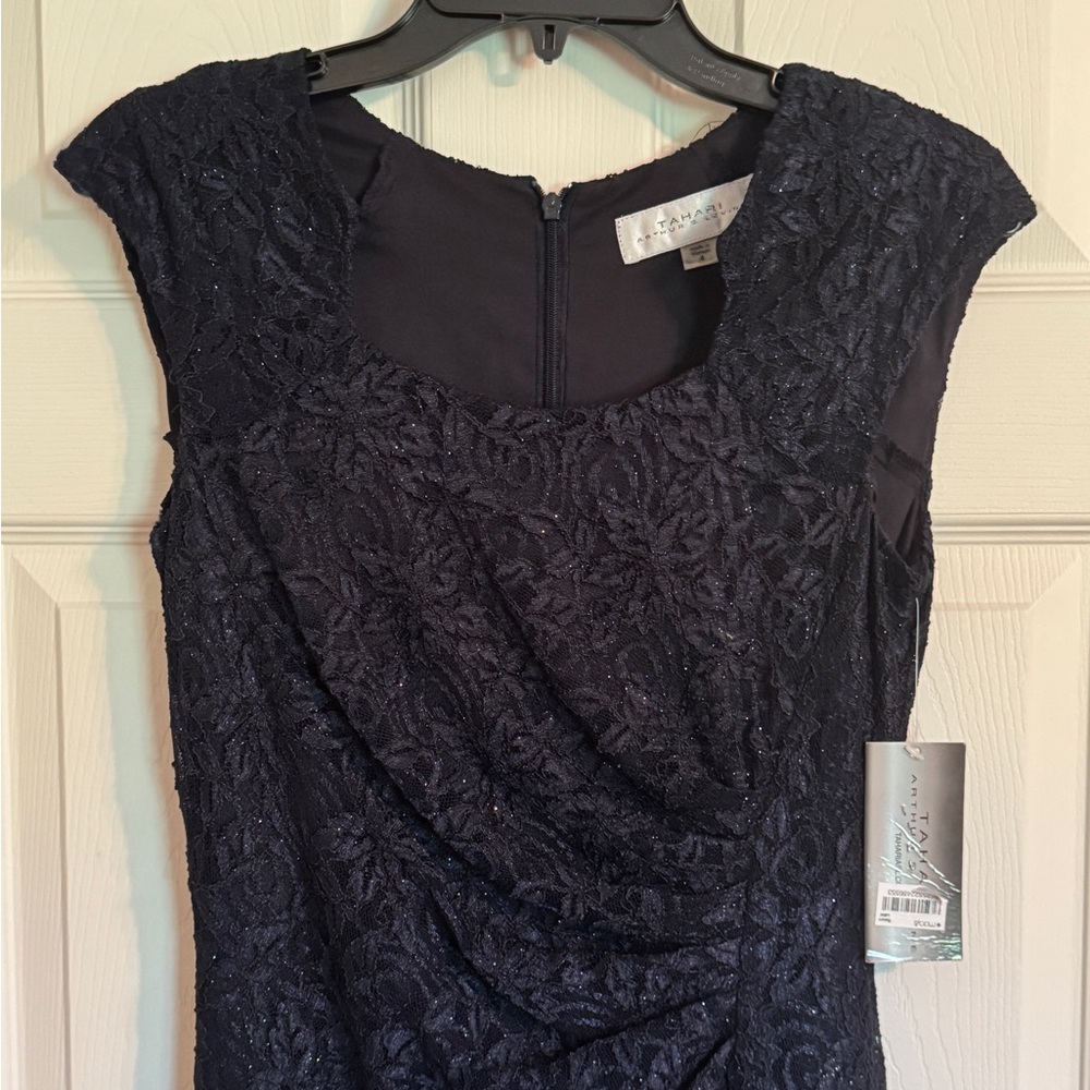 Elegant Blue Lace Dress NWT